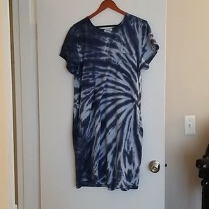 *SOLD*New w/out tags TIE DYED T-SHIRT DRESS xxl